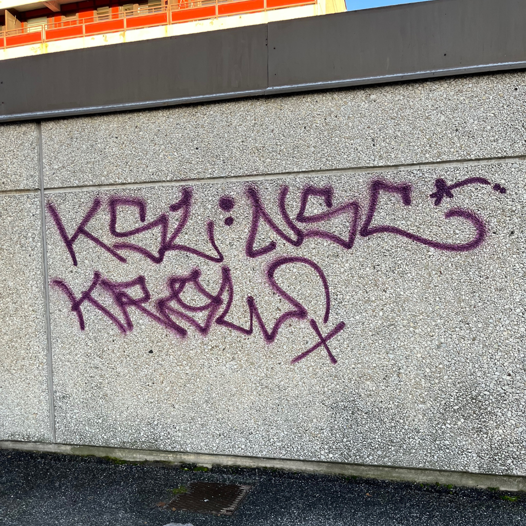 Effektiv borttagning av graffiti